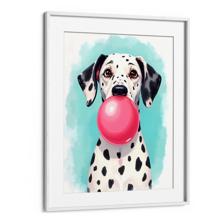 BUBBLE GUM DALMATIAN , WILDLIFE PAINTINGS