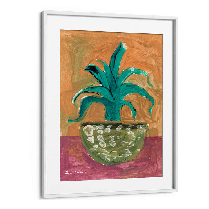 CACTUS VASE , FLORAL FLOWER PAINTINGS