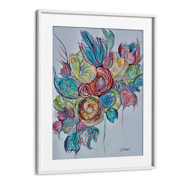 Vibrant COASTAL BLOOMS, FLORAL FLOWER PAINTINGS bring nature's beauty indoors, perfect for any living space.