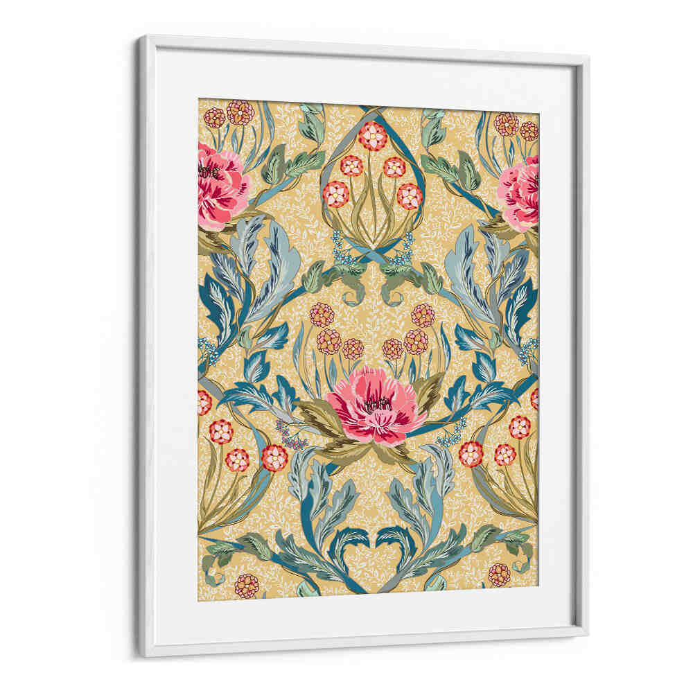 MORRIS OPULENT I, PATTERN ART PRINTS feature vibrant flowers and intricate designs, perfect for enhancing any space.