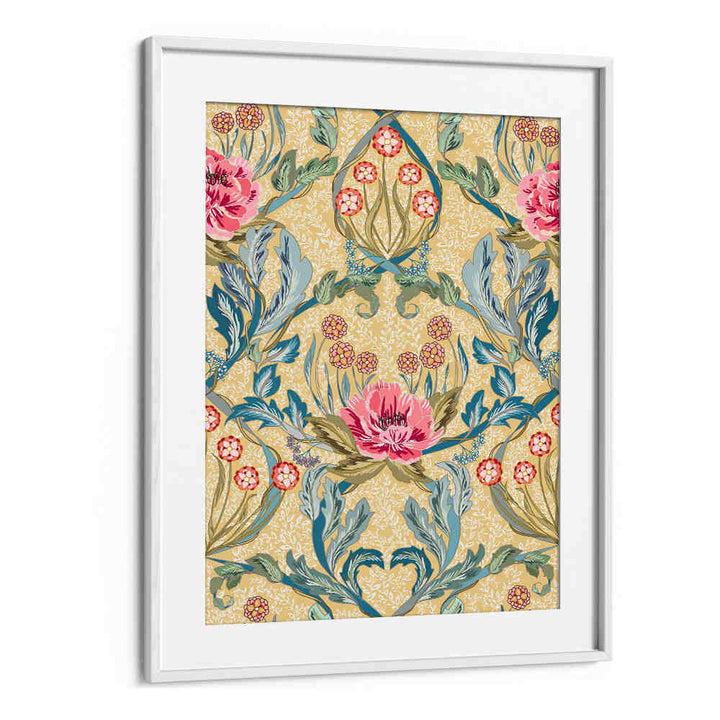 MORRIS OPULENT I, PATTERN ART PRINTS feature vibrant flowers and intricate designs, perfect for enhancing any space.