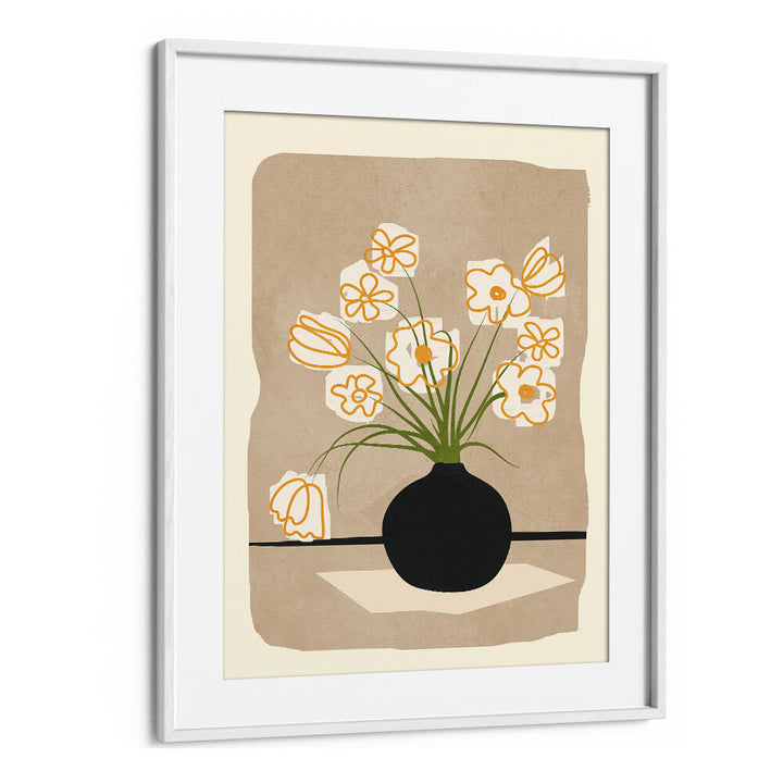 FLORAL SIMPLICITY , FLORAL FLOWER PAINTINGS