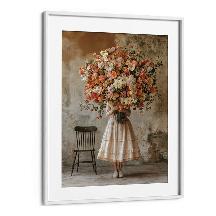 FLOWER HARVEST , FLORAL FLOWER PAINTINGS
