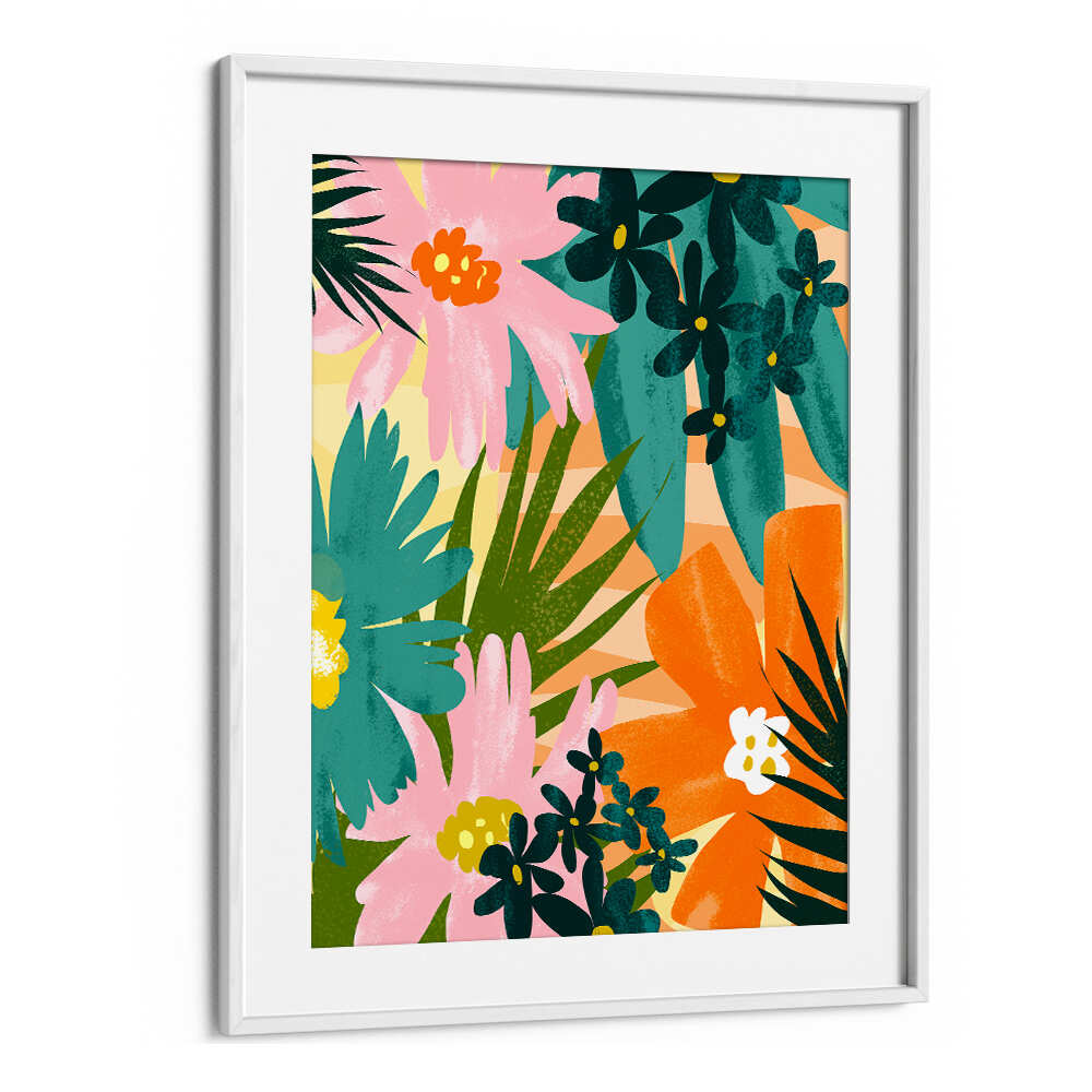 JUICY SUMMER , FLORAL FLOWER PAINTINGS