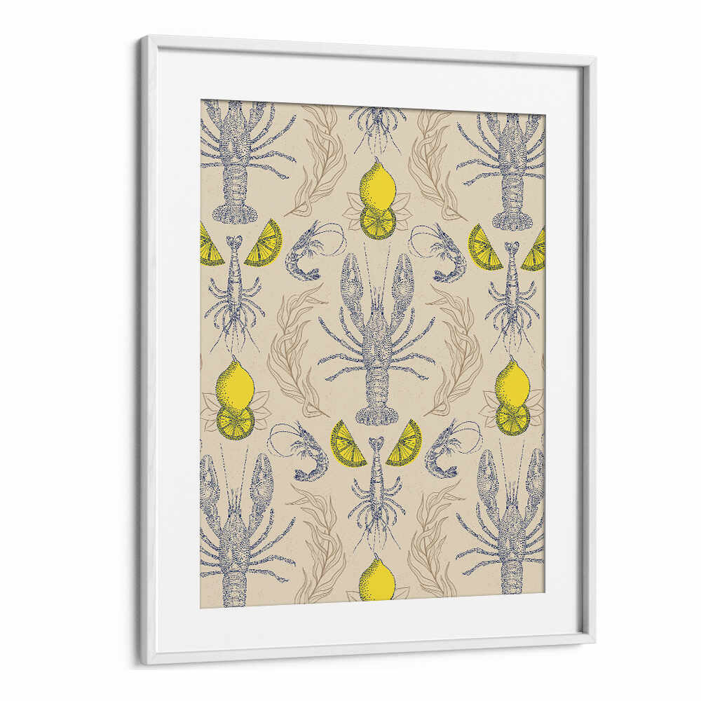 LOBSTER AND LEMONS II , KITCHEN POSTERS