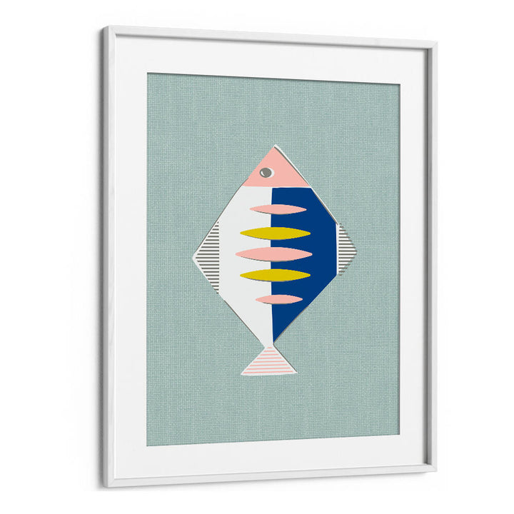MID CENTURY KITCHEN FISH MINT , KITCHEN POSTERS