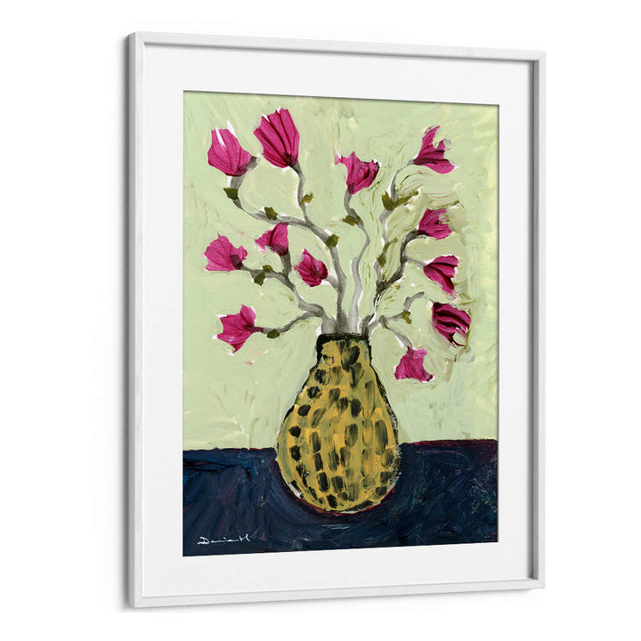 FLORAL VASE XX , FLORAL FLOWER PAINTINGS