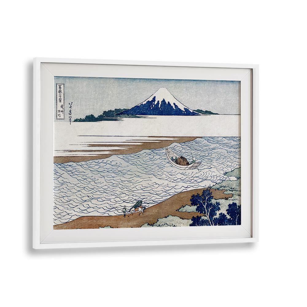 THE JEWEL RIVER IN MUSASHI , VINTAGE PAINTINGS