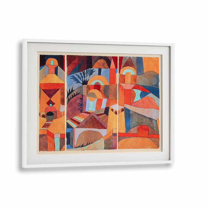 TEMPLE GARDENS (1920) , VINTAGE PAINTINGS