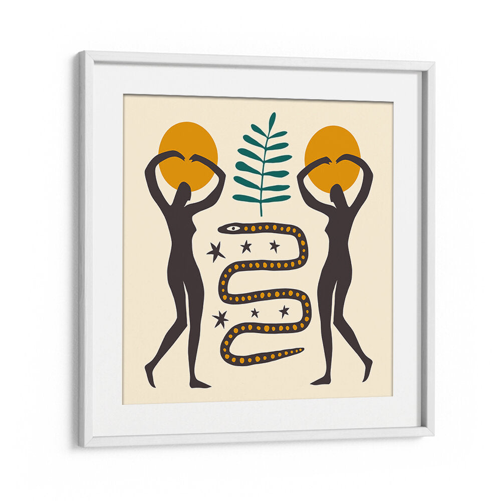 THE SPIRIT SERIES IV , BOHO ART PAINTINGS