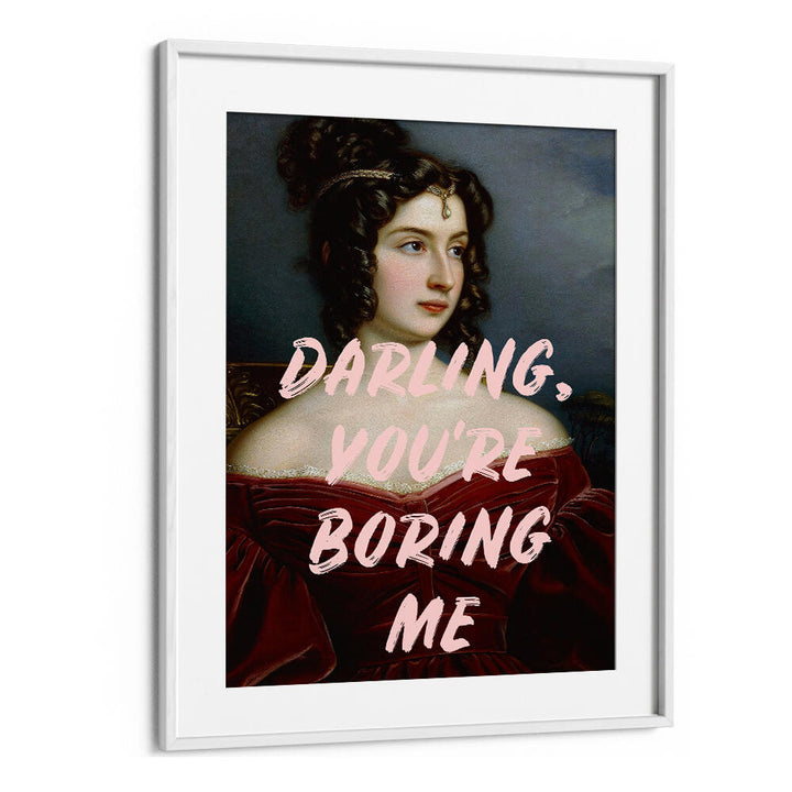 BORING ME , ALTERED ART PRINTS