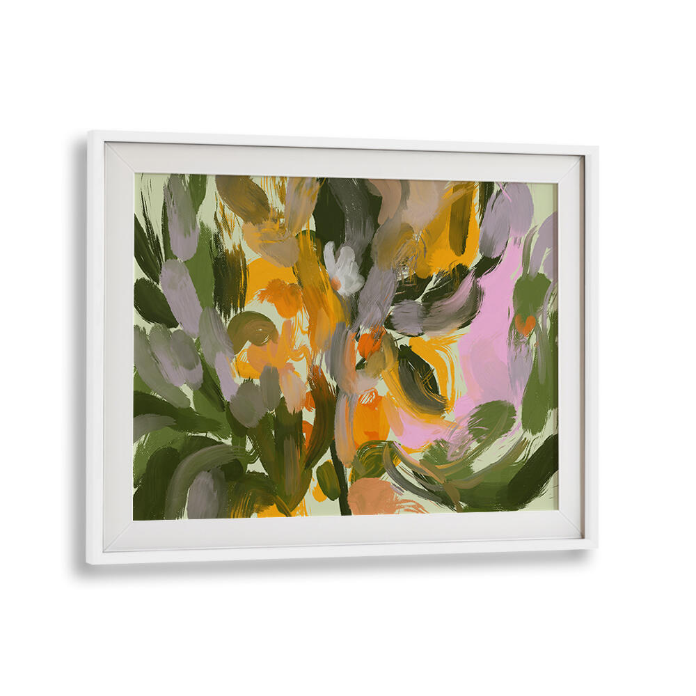 FLORAL WHIRLWIND , FLORAL FLOWER PAINTINGS