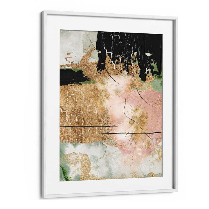 CHAOS IN BLOOM III , BOHO ART PAINTINGS