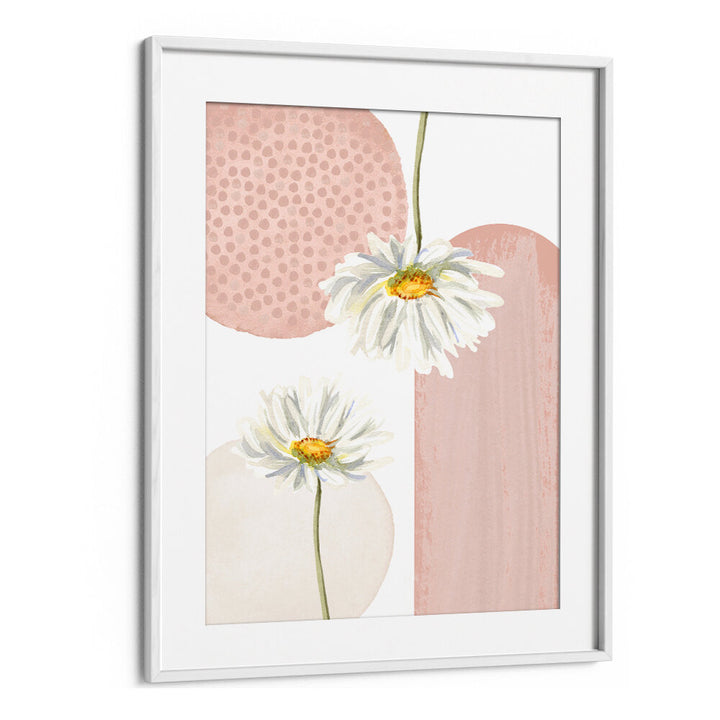 DAISY PINKS III , BOHO ART PAINTINGS