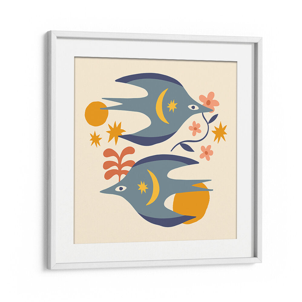 THE SPIRIT SERIES XXV , BOHO ART PAINTINGS