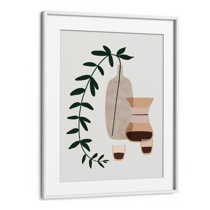 BOHO COFFEE FOR TWO , BOHO ART PAINTINGS