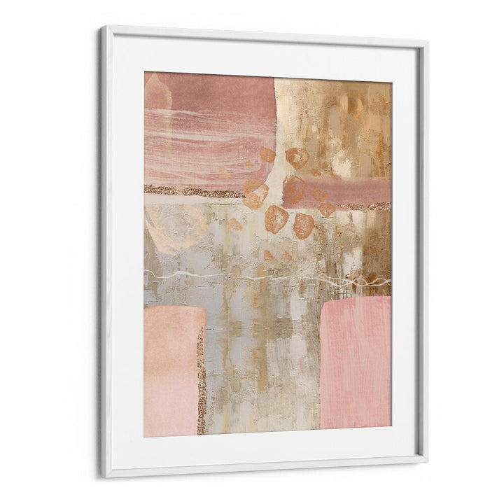 GLORIOUS PINK III , BOHO ART PAINTINGS