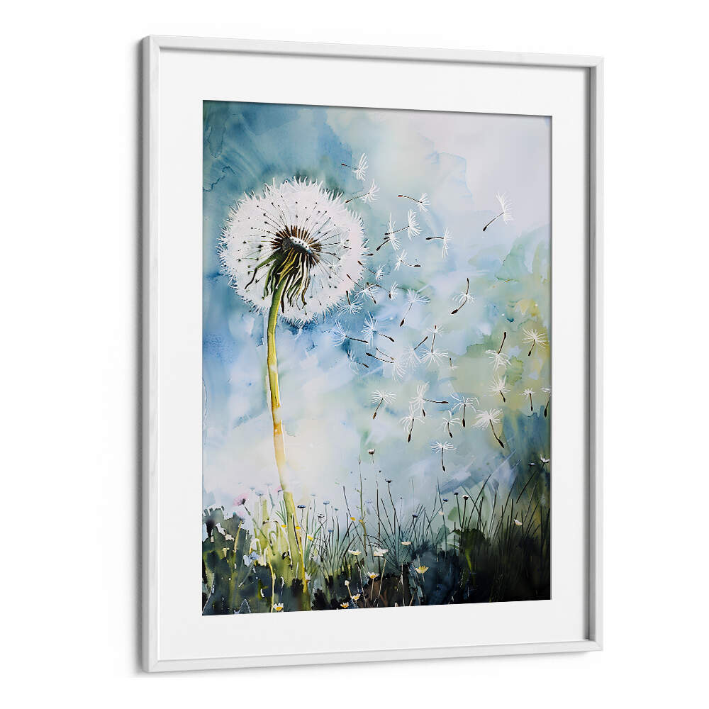 DANDELLION , FLORAL FLOWER PAINTINGS