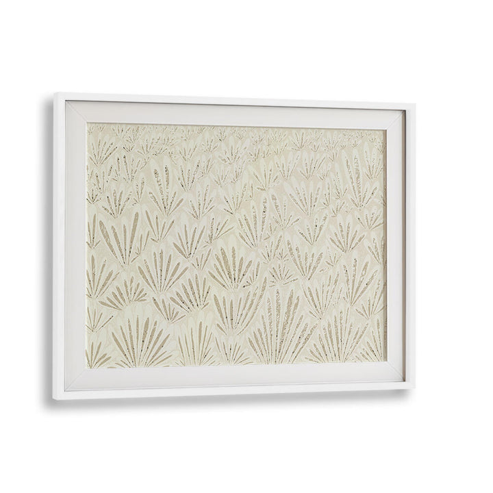Framed CALMING ESSENTIALS I, PATTERN ART PRINTS showcasing elegant, tranquil design for peaceful living spaces.
