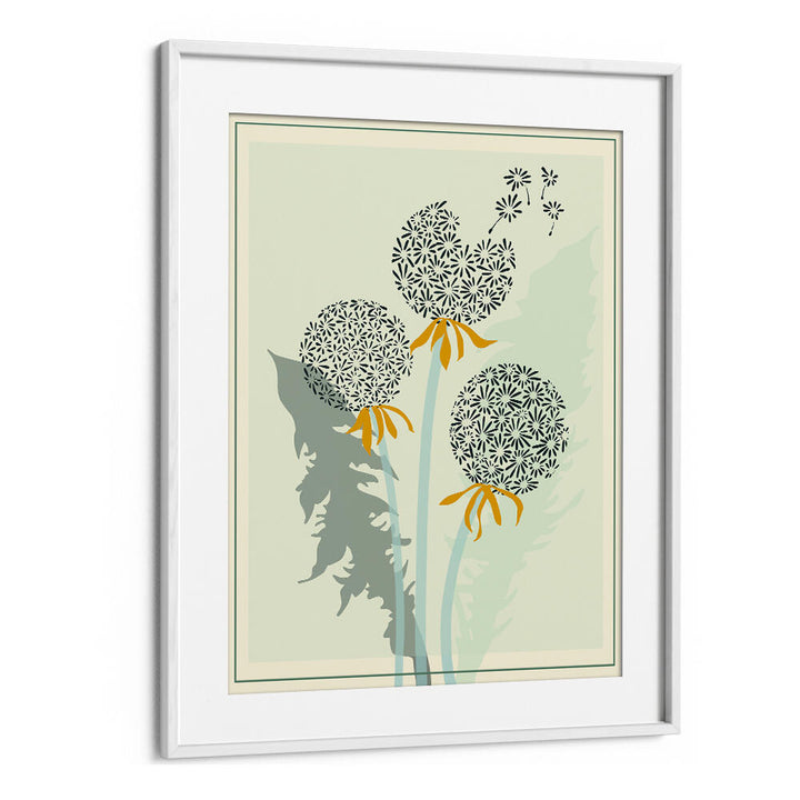 Dandelion Seeds Floral Flower Paintings showcase delicate blooms, perfect for transforming your space with elegance.