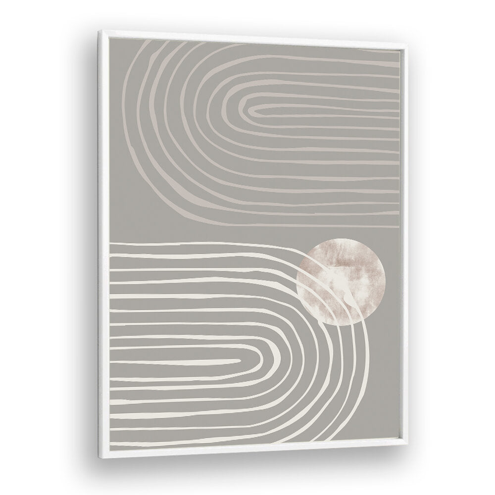 Stylish ARCH DARK I, BOHO ART PAINTINGS featuring earthy tones and patterns, perfect for a serene living space.