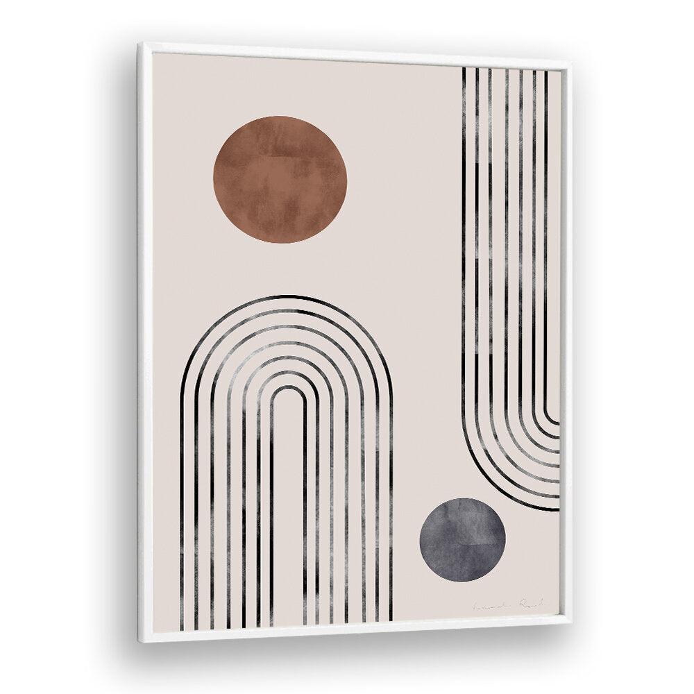 Stylish ARCHS AND BUDS, BOHO ART PAINTINGS feature abstract shapes and geometric designs for modern decor.