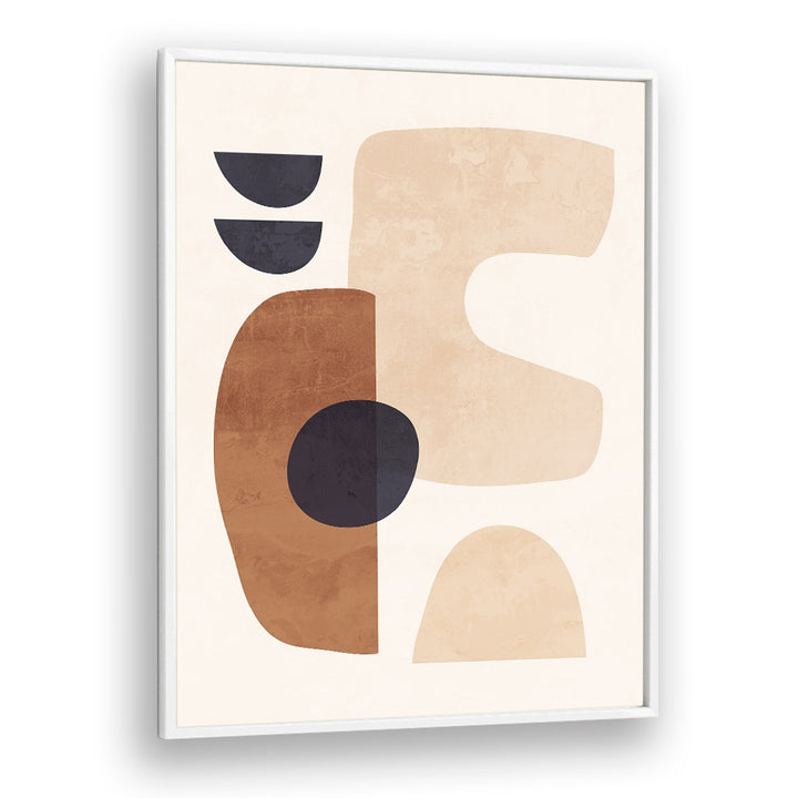 Captivating ABSTRACT HARMONY, BOHO ART PAINTINGS featuring abstract shapes and earthy tones for stylish home decor.