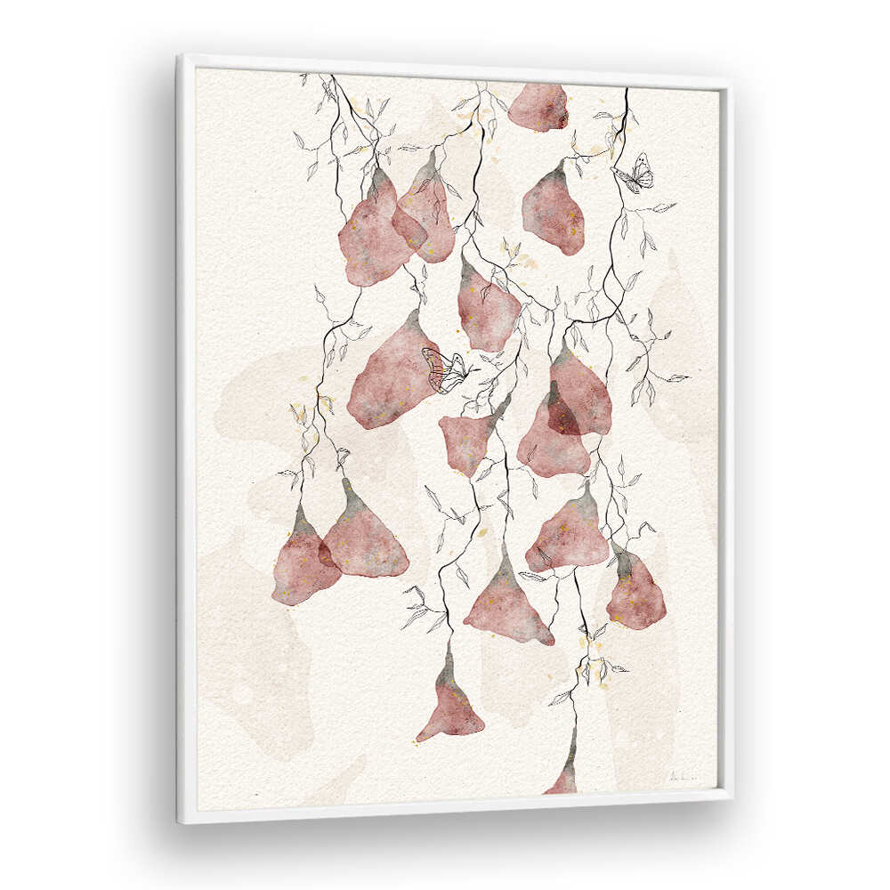 BUTTERFLY KISSES , FLORAL FLOWER PAINTINGS