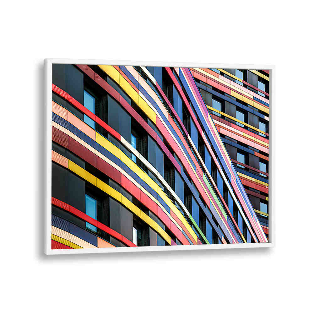 COLOURFUL AUTHORITY FAÇADE , PHOTOGRAPHY PRINTS