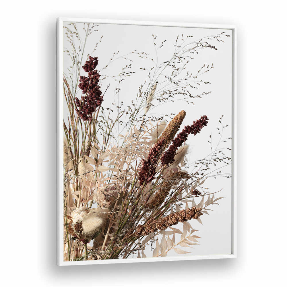 Exquisite DRIED I, FLORAL FLOWER PAINTINGS showcasing delicate floral arrangements for elegant home decor.