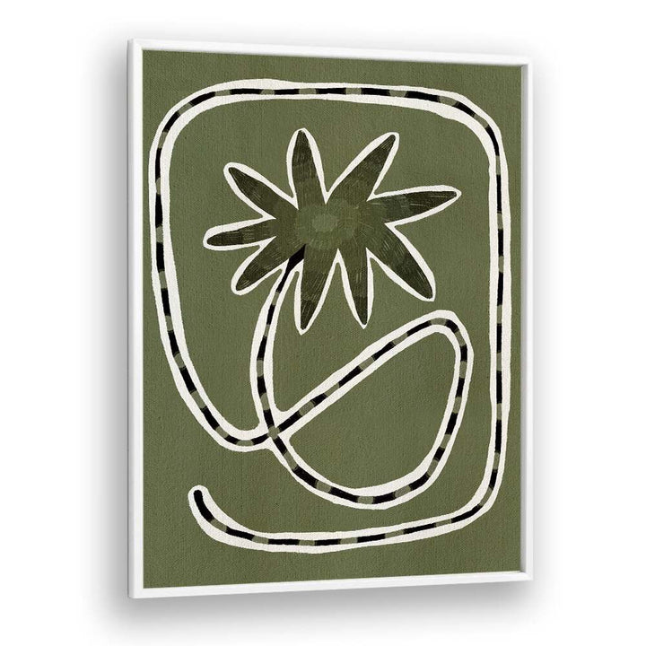 Stunning DELICATE BLOOM GREEN I, FLORAL FLOWER PAINTINGS, perfect for adding elegance to your space.