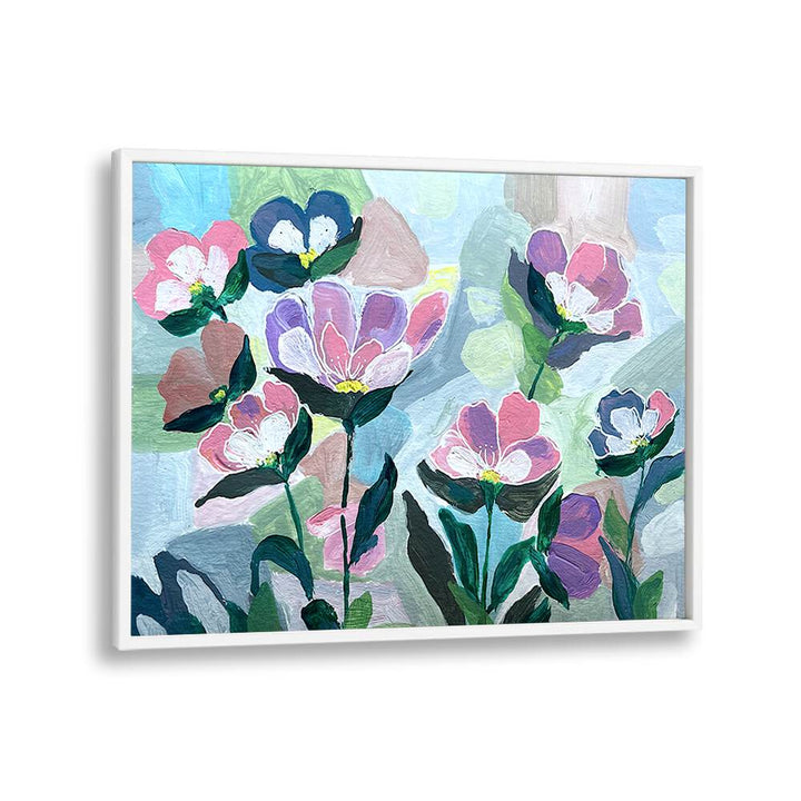 Vibrant WILD FLOWERS , FLORAL FLOWER PAINTINGS showcasing artistic beauty to enhance your space's elegance.