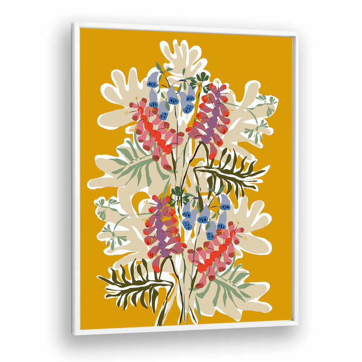 Vibrant FOXGLOVE DÉCOUPE PAPIER, FLORAL FLOWER PAINTINGS bring nature's beauty to your home decor.