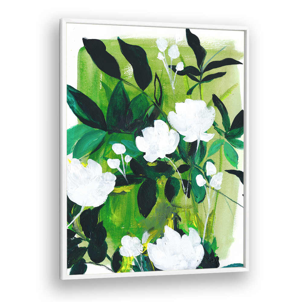 JUNGLE I LARGE , FLORAL FLOWER PAINTINGS