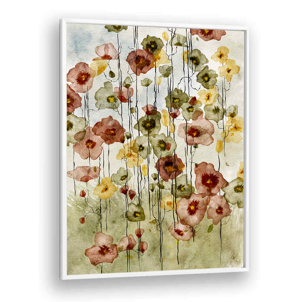 SUMMER BURST , FLORAL FLOWER PAINTINGS