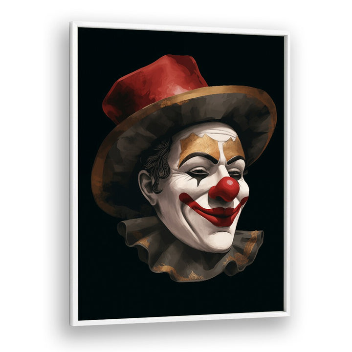 Vibrant THE SMILING CLOWN, POP ART PAINTINGS brighten your space with whimsical circus joy and modern artistry.