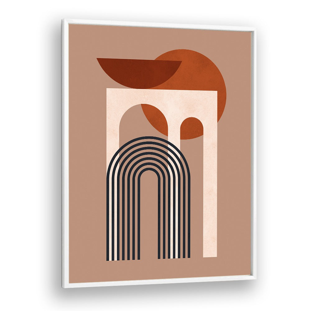 Stylish GEOMETRIC COMPOSITION I, BOHO ART PAINTINGS elevates any space with its minimalist charm and abstract design.