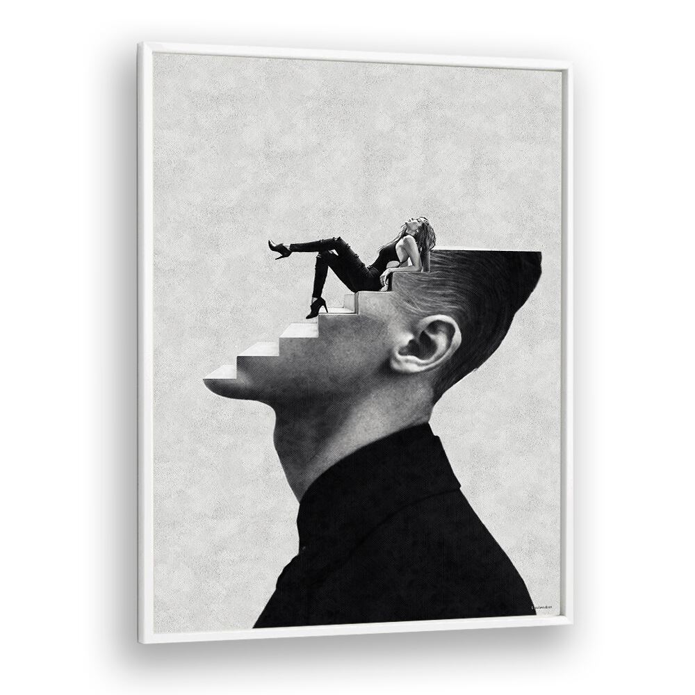 Explore the depths of imagination with "It's a Woman's World, Surreal Art Prints" by Underdott, a captivating masterpiece.