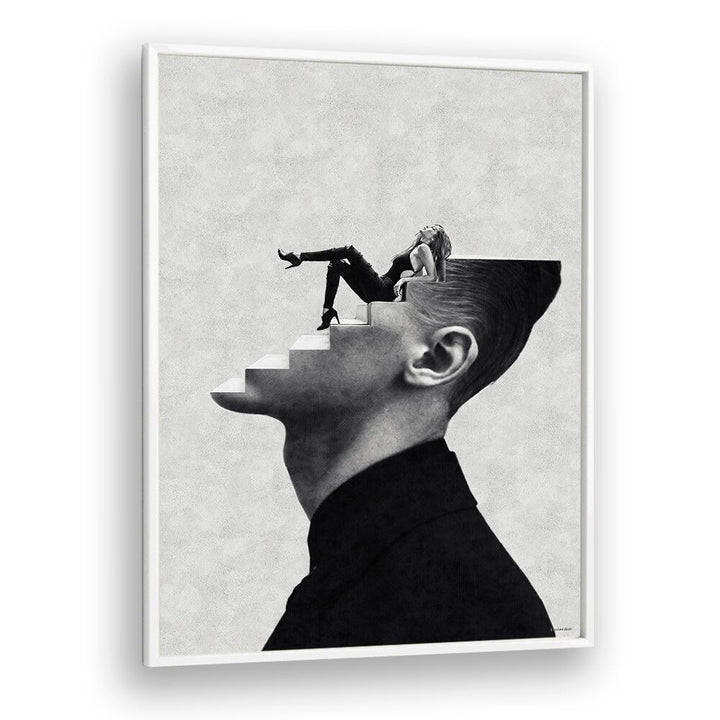 Explore the depths of imagination with "It's a Woman's World, Surreal Art Prints" by Underdott, a captivating masterpiece.