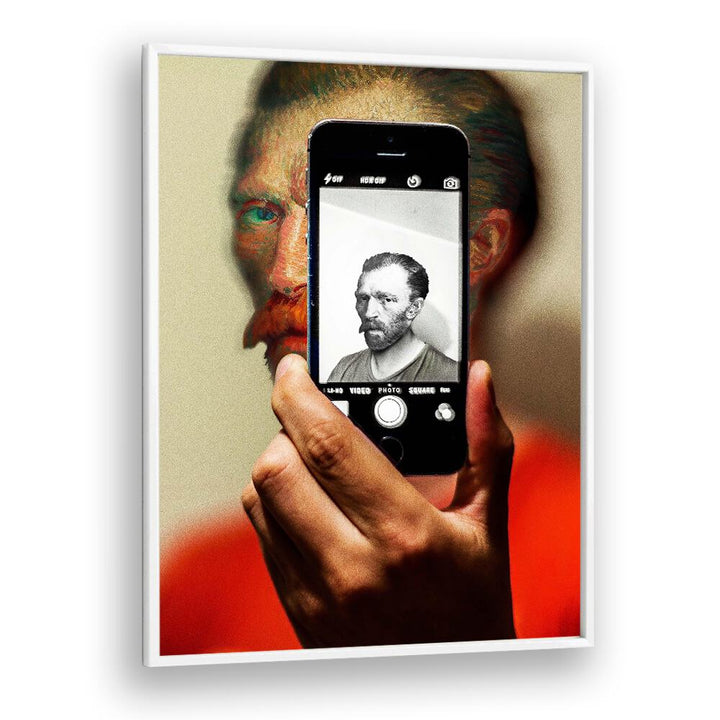 Transform your space with SHOW YOU MY SELFIE, ALTERED ART PRINTS by Dikhotomy, blending modern self-expression and identity.