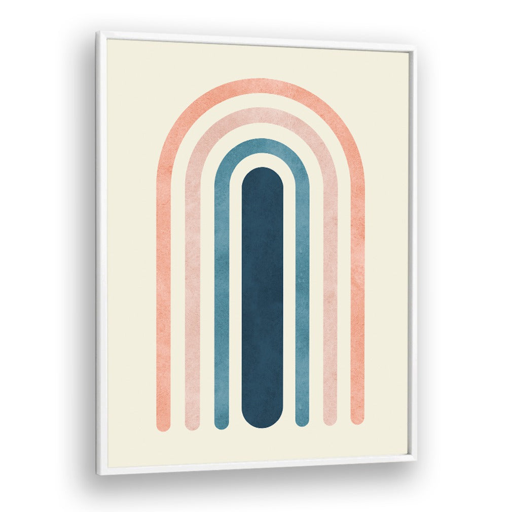 Abstract design featuring soft colors in LINES AND ARCS III, BOHO ART PAINTINGS, perfect for modern artistic spaces.