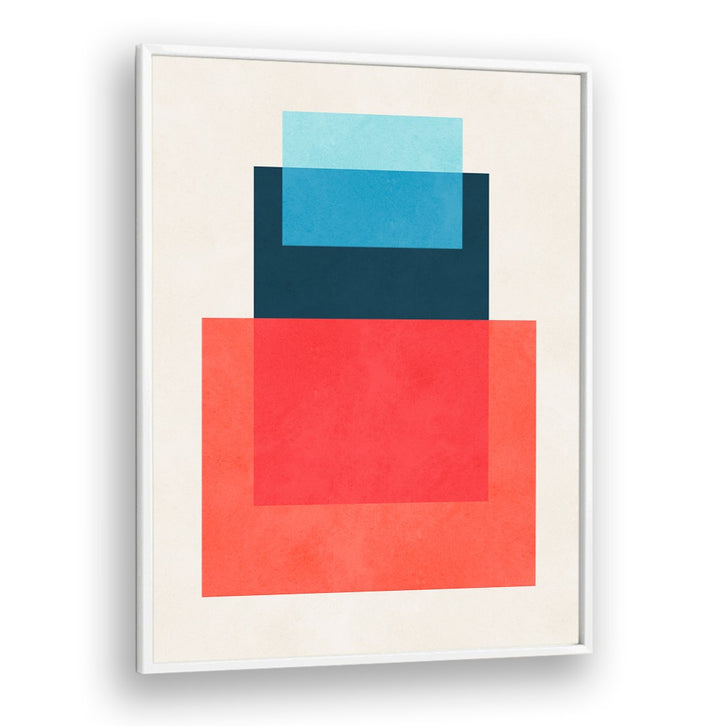 Vibrant OVERLAPPING IX, GEOMETRIC ART PRINTS featuring layered shapes, perfect for modern decor. Ideal for contemporary spaces.