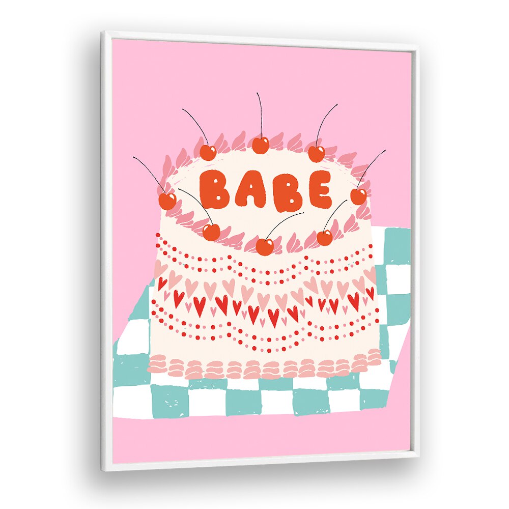 Celebrate style with our CAKE, FASHION POSTERS featuring a whimsical cake design perfect for any room décor!