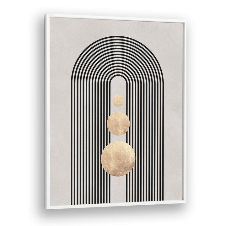 Dynamic composition of LINES AND CIRCLES XIX, BOHO ART PAINTINGS, showcasing modern artistry in elegant lines and circles.