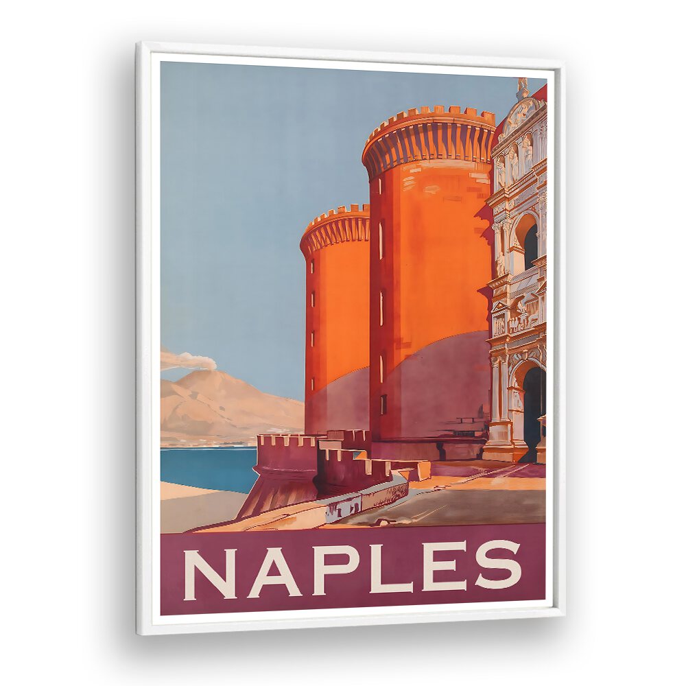 Explore Naples with these vibrant vintage travel posters, perfect for home decor. Ideal for lovers of NAPLES, VINTAGE TRAVEL POSTERS.