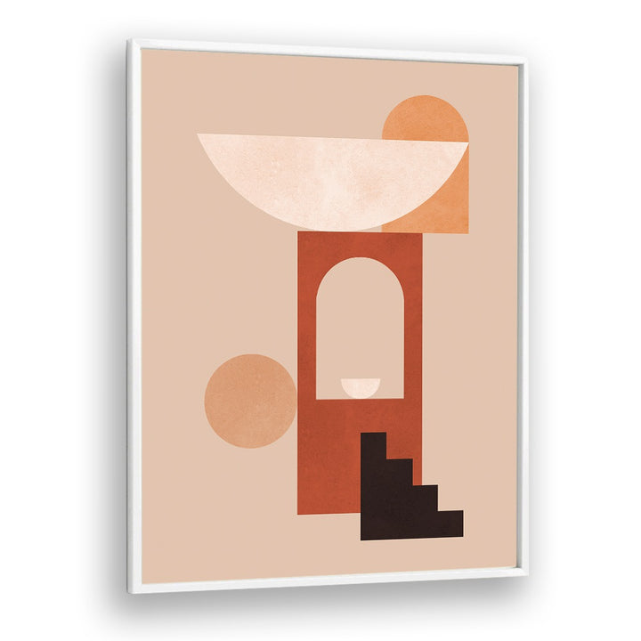 Stylish GEOMETRIC COMPOSITION II, BOHO ART PAINTINGS, perfect for modern aesthetics and contemporary decor.