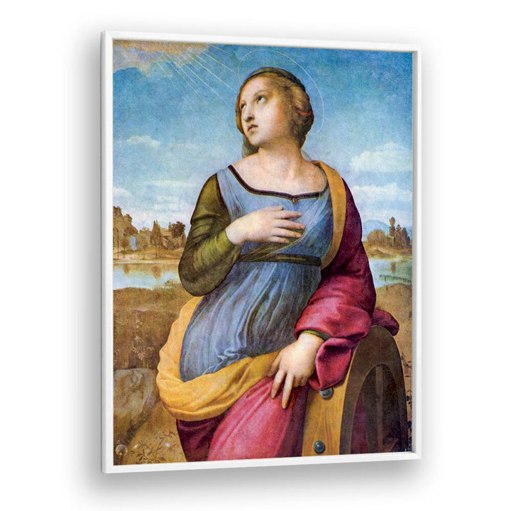 SAINT CATHERINE OF ALEXANDRIA (1507)  , VINTAGE PAINTINGS