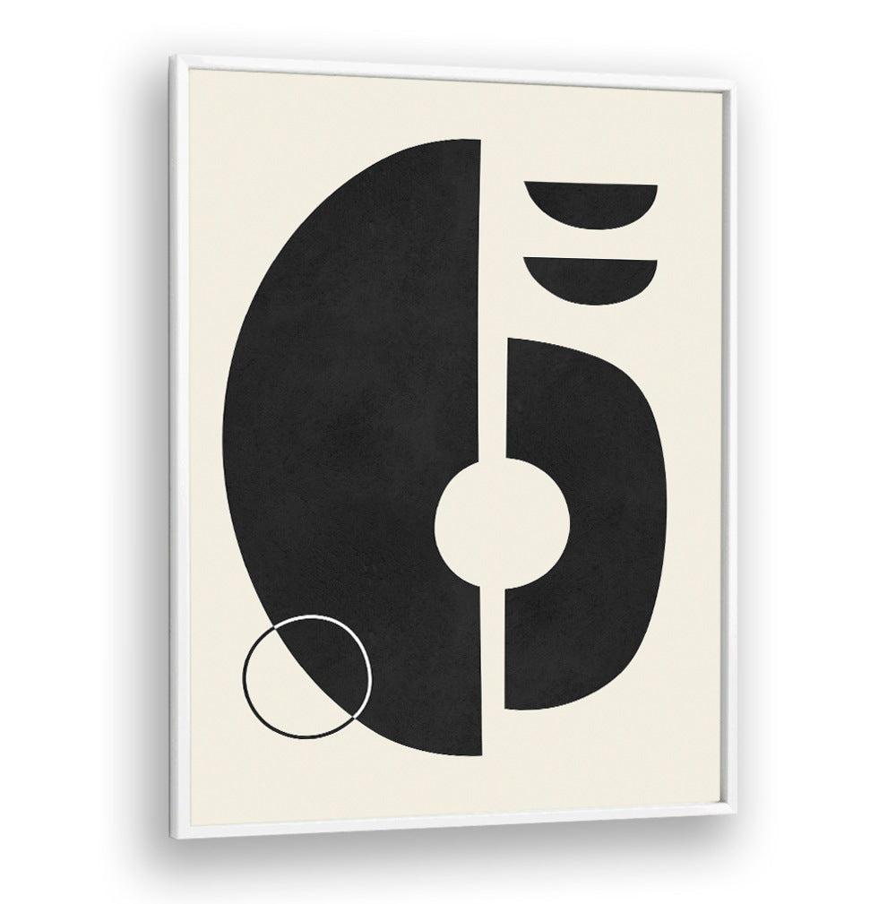 Stylish black and white design showcasing EXPRESSIVE II, GEOMETRIC ART PRINTS, perfect for enhancing any artistic space.