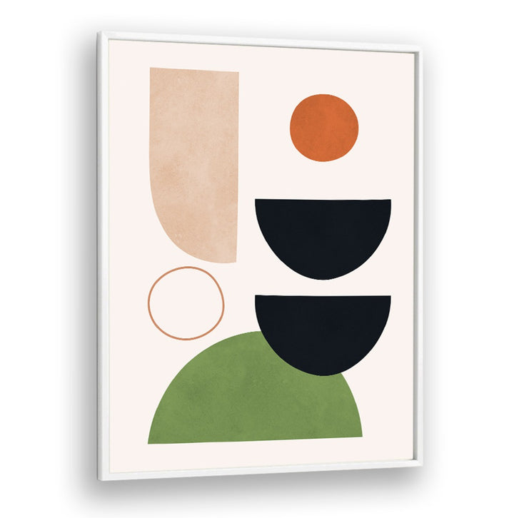 Stylish design featuring shapes and colors, perfect for your space—EXPRESSIVE CIRCLES X, BOHO ART PAINTINGS.