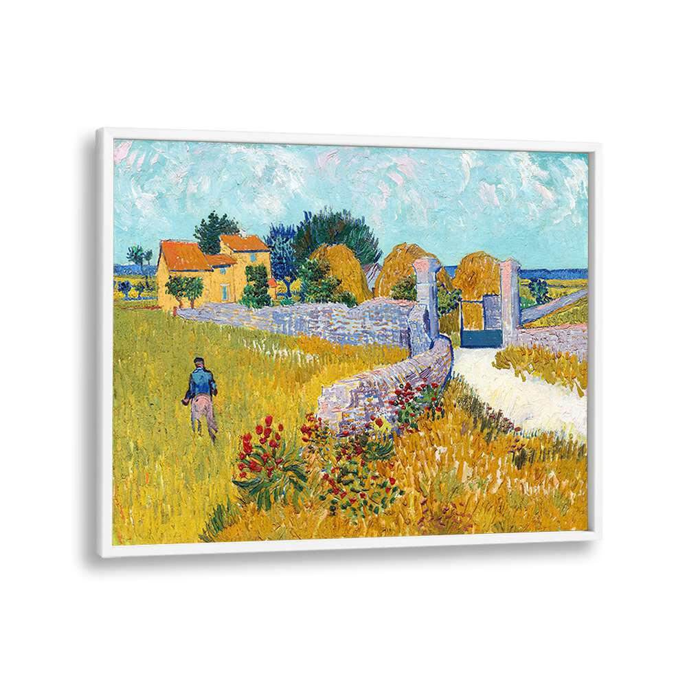FARMHOUSE IN PROVENCE (1888) ,  VINTAGE PAINTINGS
